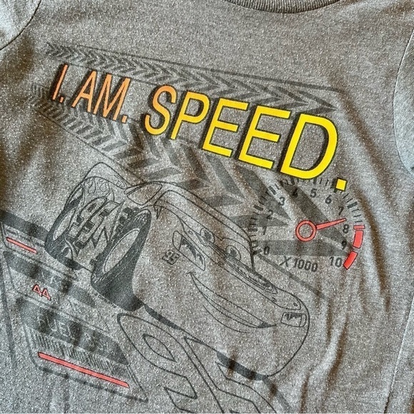 Disney Store Lightening McQueen “I Am Speed” T-Shirt - Picture 2 of 4